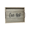 Elegant Designs Decorative Wood Serving Tray-Our Nest HG2000-RGO